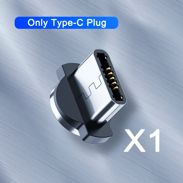 OKZ 2M Magnetic Cable Micro USB Type C Charger For Android Phones Fast Charging Magnet Charge Cord For iPhone 12 11 Pro XS Max Only For Type C Plug