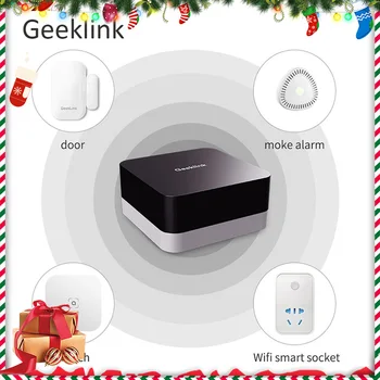

Geeklink Smart Home 2019 New Extension Branch Extend IR + RF Signal IOT Repeater Universal Intelligent Remote Controller
