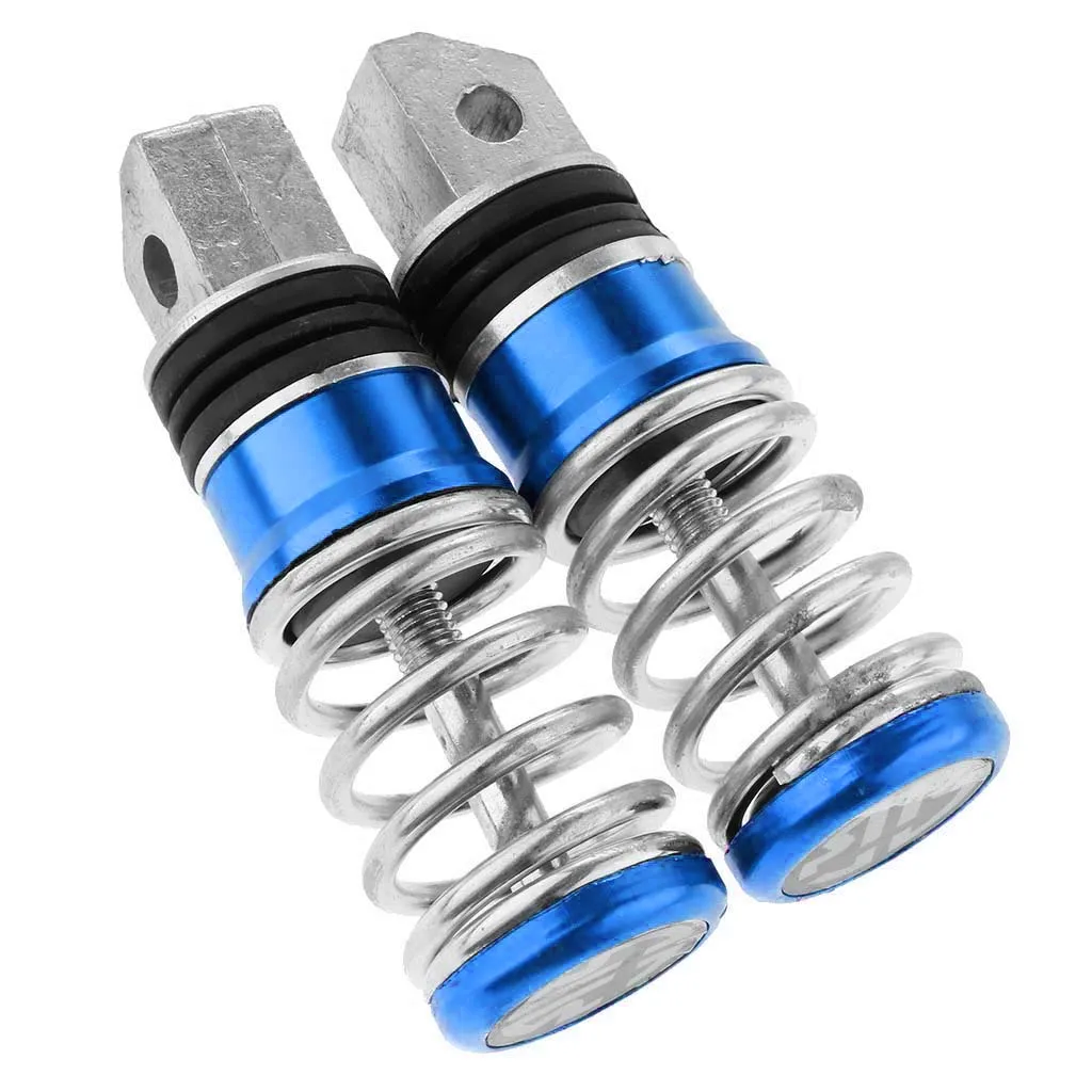 Motorcycle Modified Passenger Rear Seat Foot Pegs Footrests Pedals Steps - 2PCS