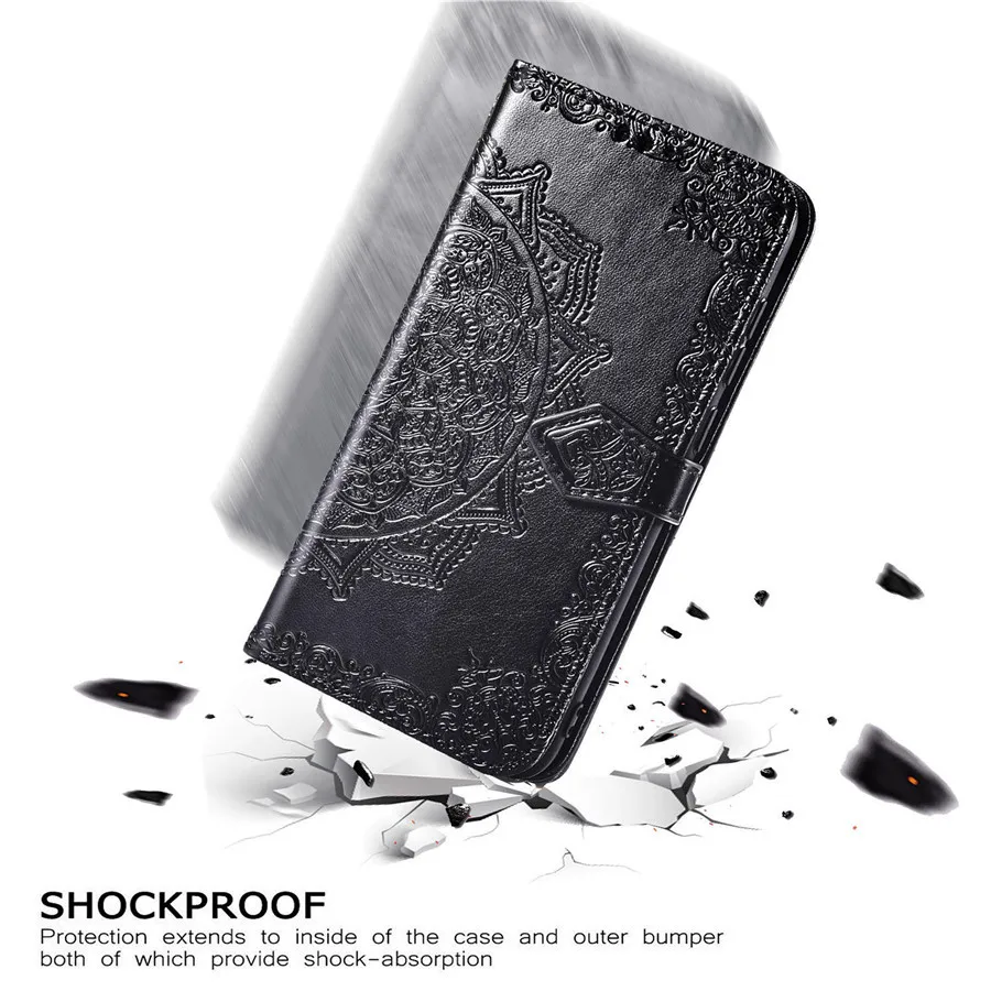 Чехол-книжка с бумажником для Xiao mi Red mi Note 8 7 6 5 Pro 8A 7A 6A 5A 5 Plus GO 20 Pro mi 9 SE A3 8 Lite Poco F1 3D Цветочный кожаный чехол
