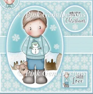 Happy Christmas Boy Cutting Dies Scrapbooking Dies Metal Nouveau Arrivage