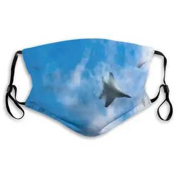 

Mouth Masks Bull Skull with Feathers On Horns Reusable Anti Dust Face Mask Filters for Kids Girls Boys