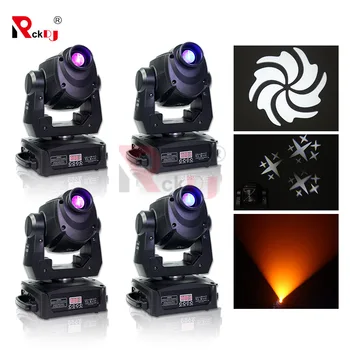 

4pcs Mini 90W Spot Moving Head Light Led Dj equipment for disco lights party