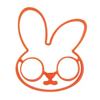 

Rabbit Fried Egg Mold Silicone Rabbit Omelette Small White Rabbit Omelette Ring