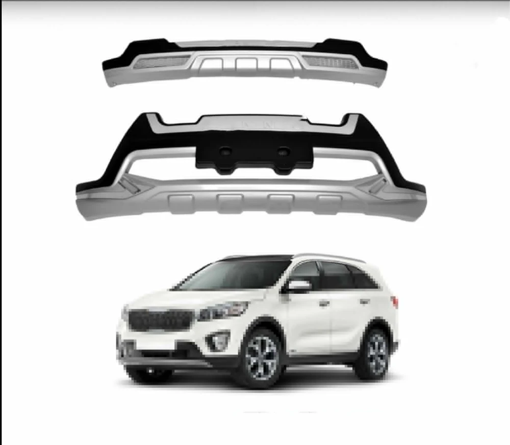 

Front and Rear Guard Bumpers for 2016-2018 Kia Sorento