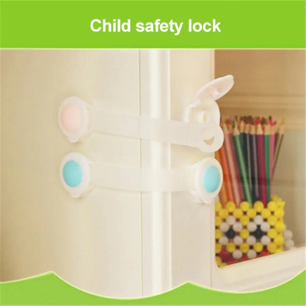 1 шт. пластиковый замок для шкафа Детская безопасность детская защита от детей безопасные замки для холодильников детский ящик