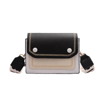 

Women's Small Multi-color Crossbody Bags Stylish PU Leather Shoulder Bag Casual Lovely Flap Handbag for Young Ladies