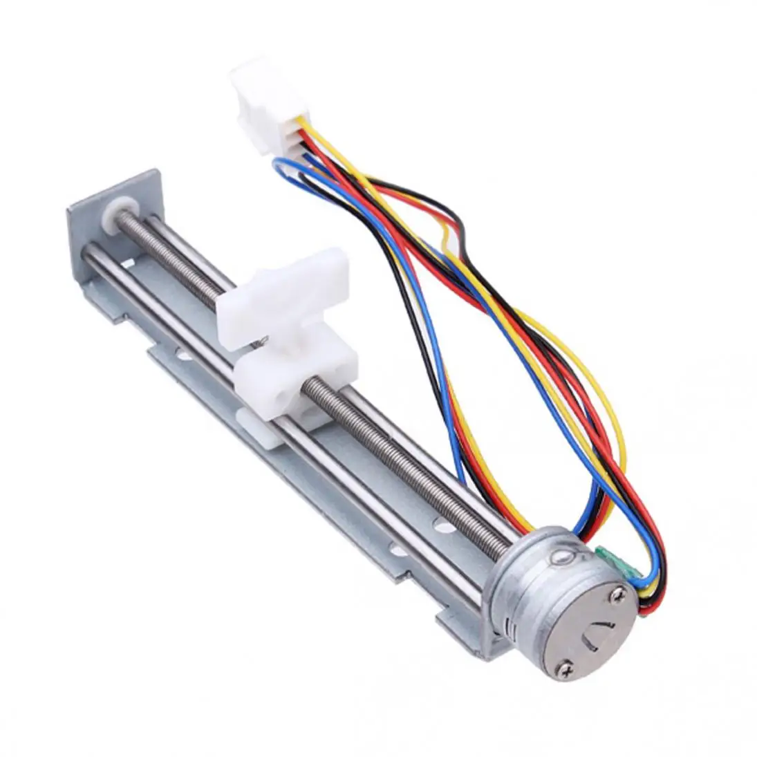 DC Motor 18 Degree Stepper Screw with Nut Slider + 2 Phase 4 Wire of 4-9V/500mA Driving Voltage | Обустройство дома
