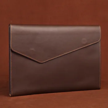 

2019 Package Leisure Men and Women Business Large Capacity File Bag Retro Hand-held Office Bag