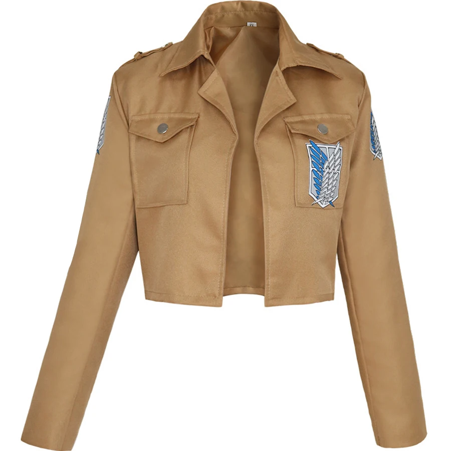 Anime Attack on Titan Cosplay Jacket Shingeki no Kyojin Costume