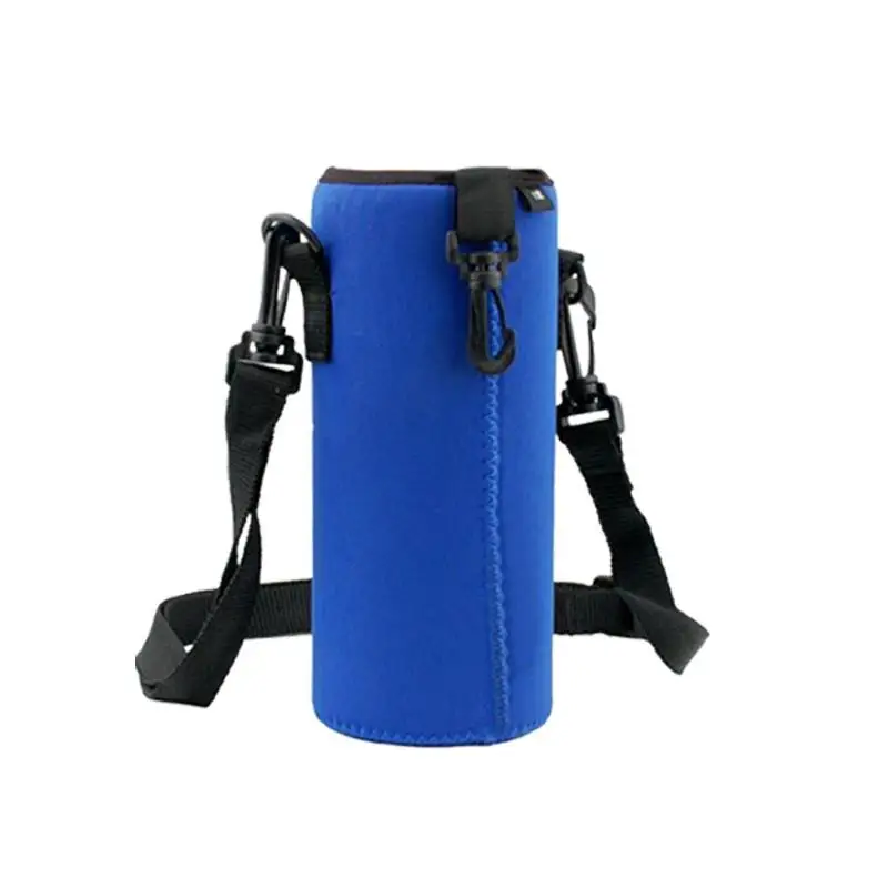 Blue Защитный чехол для бутылки, полезная сумка для отдыха на открытом воздухе, спортивная сумка для бутылки воды, практичная Портативная Сумка для кемпинга, бутылка для воды - Цвет: Blue