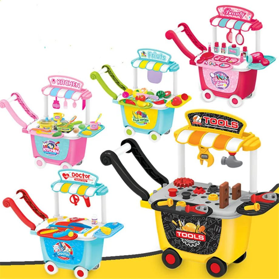 Детская игрушка Мороженое магазин касса корзина для покупок продукты игрушки модель игрушки Мини корзина для покупок кухонные игрушки детские игрушки