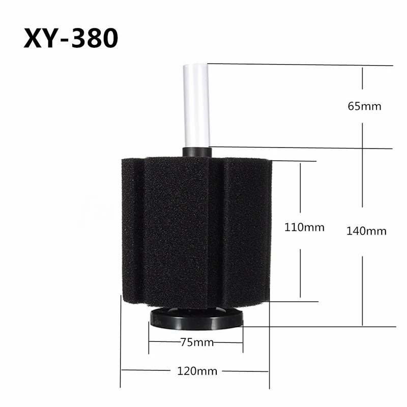 Foam Sponge Internal Filter For Fry Shrimp and Aquarium Small Fish Tanks Plastic