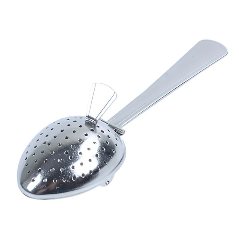 Hot Sale Stainless Steel Tea Infuser Strainer Spoon Loose Leaf Filter Herbs Spice NEW!