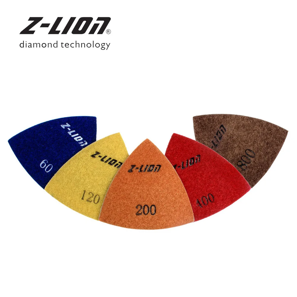 Z-LION 3 Triangle Diamond Polishing Pads Traingular Diamond