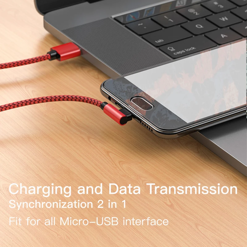 Кабель Micro USB 90 градусов для зарядки Samsung 3A LG Huawei Mi Redmi Android кабель быстрой и