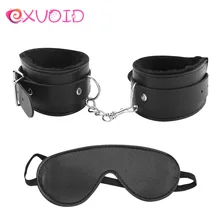 EXVOID плюшевые наручники эротические SM фиксаторы манжеты на лодыжку наручники для БДСМ бондаж для глаз маска секс-игрушка для пар EXVOID плюшевые наручники эротические SM фиксаторы манжеты на лодыжку наручники для БДСМ бондаж для глаз маска секс-игрушка для пар