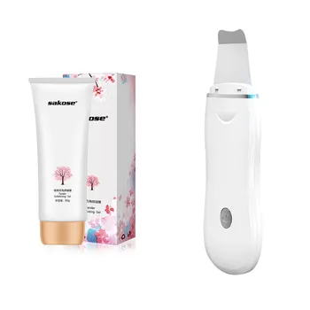 

Ultrasonic Skin Scrubber Deep Face Cleaning Machine Peeling Shovel Facial Pore Cleaner Face Skin Scrubber Lift Machine