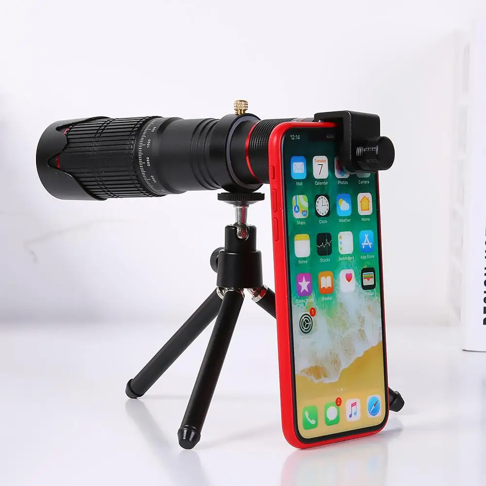 Оптический зум-объектив 4K HD 36X телеобъектив мобильный телескоп для iPhone 11