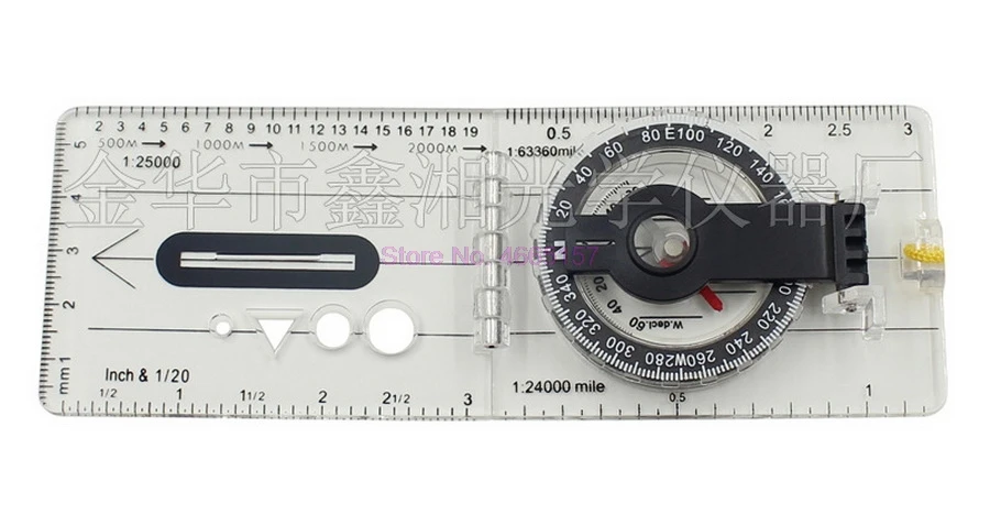 by dhl or fedex 50pcs Mini Baseplate Compass Map Scale Ruler Outdoor Camping Hiking Cycling Scouts Military | Спорт и развлечения