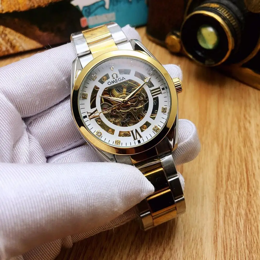 

Omega-high-end fashion bezel men's and women's mechanical automatic movement 007 0watch designer watch watch 1259