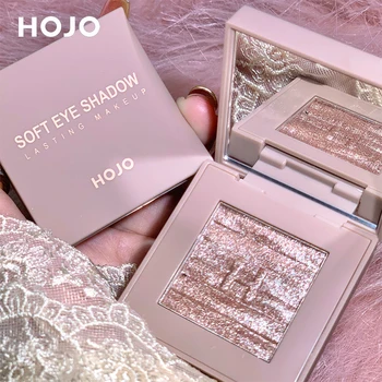 

HOJO Pictorial Girl Monochrome Eye Shadow Makeup Lasting Waterproof Not Easy to Remove Makeup Not Blooming