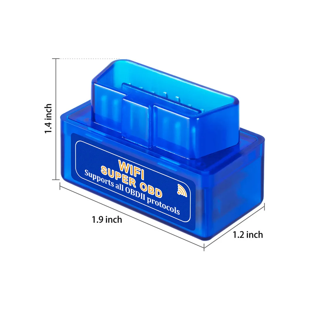 Wi-Fi ELM327 OBD II V 1,5 супер автомобильный диагностический инструмент сканер адаптер для BMW Renault Honda Kia Ford hyundai Lexus Lada Универсальный