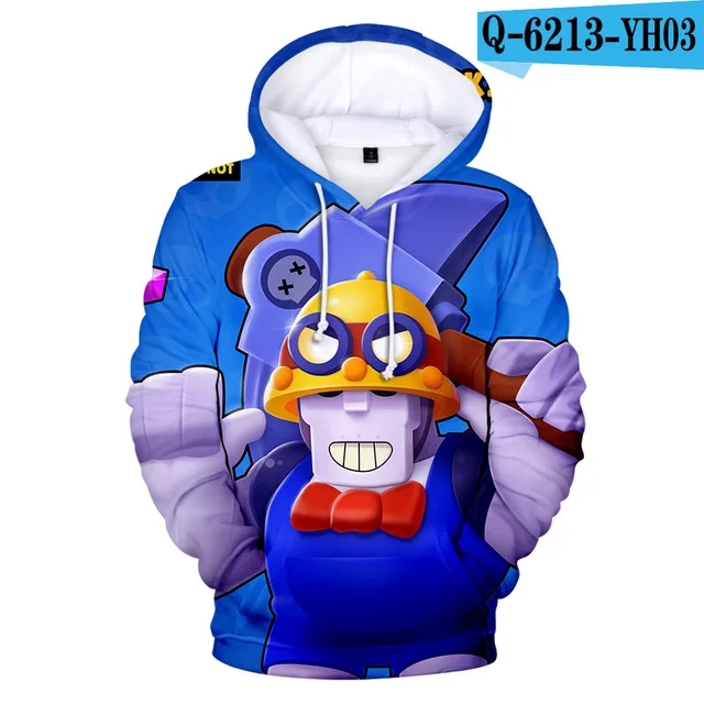 3 To 12 Years Kids Hoodies Shooting Game 3D Printed Hoodie Sweatshirt boys girls Harajuku Cartoon Jacket Tops Teen Clothes - Цвет: tz-800