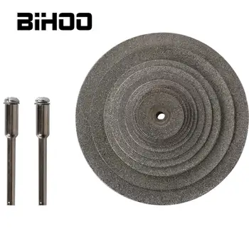 

12Pcs/Set Mini Diamond Saw Blade Set 16-60mm with 3mm Shaft Size for Cutting Carbide Ceramic Agate Optical Glass
