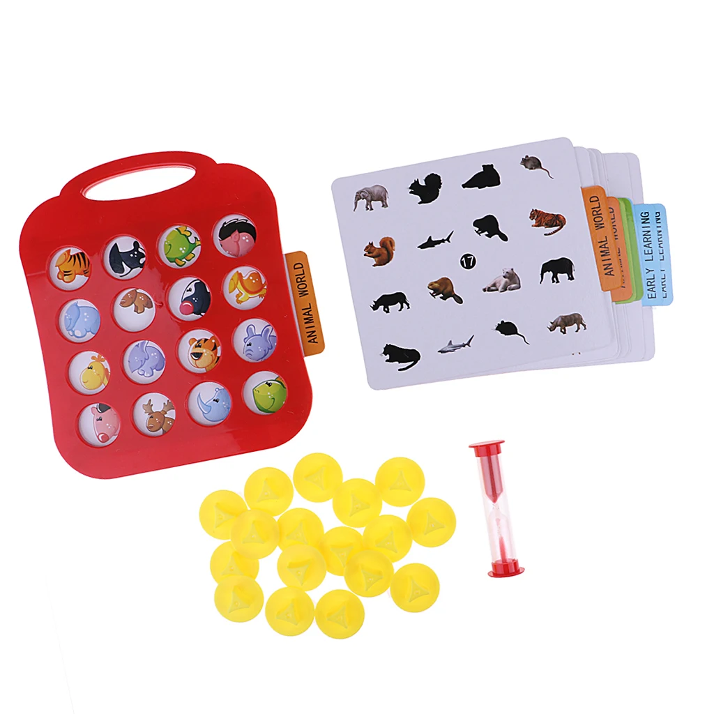 Kids Children Memory Training Interactive Toy Board Games with Bingo Cards