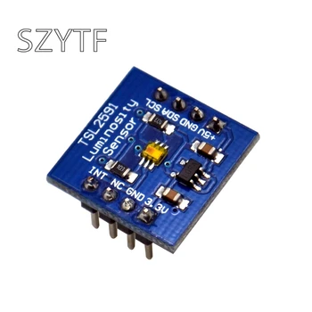 

TSL2591 Module Light Intensity Detection Ambient Flare Brightness Sensor Single Chip Microcomputer