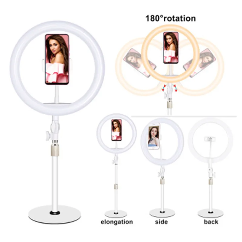 

10-Inch Live Fill Light Ring Ligh Ring Light Beauty Light Mobile Phone Camera Desktop USB Cross-Border LED Light