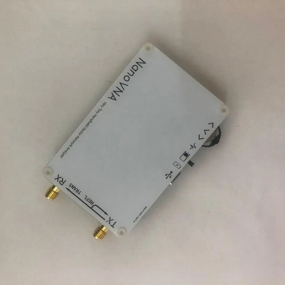 2 8 дюймовый ЖК NanoVNA VHF UHF UV Векторный анализатор сети антенный + ПК программное