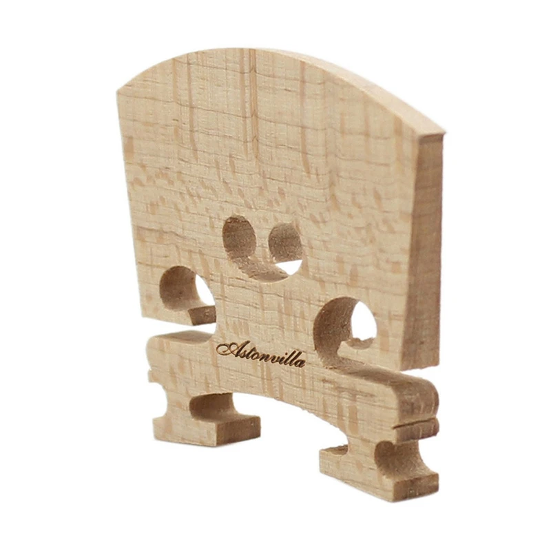 Astonvilla 5Pcs/Lot Maple Wood Regular Acoustic Violin Bridge 4/4-4/3 Sizes Durable Violin Bridge