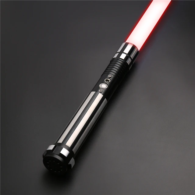 Ecopixel Lightsaber Heavy Dueling Blade With Force FX Light saber with Sound and LED Light FOC Blaster Lock-Up Saber 2