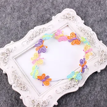 

Kids Girls Knit Flower Headband Floral Headwear Apparel Wreath Photography Prop Party Gift elastic headwear magic headbands