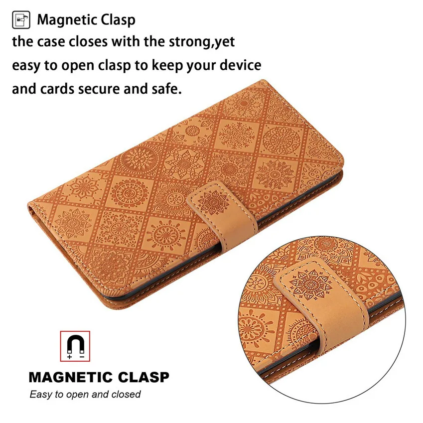 National Pattern Flip Walle Leather Case For Xiaomi Mi 10 10T Note10 Note 10 Lite Pro Coque Card Holder Stand Book Phone Cover case for xiaomi