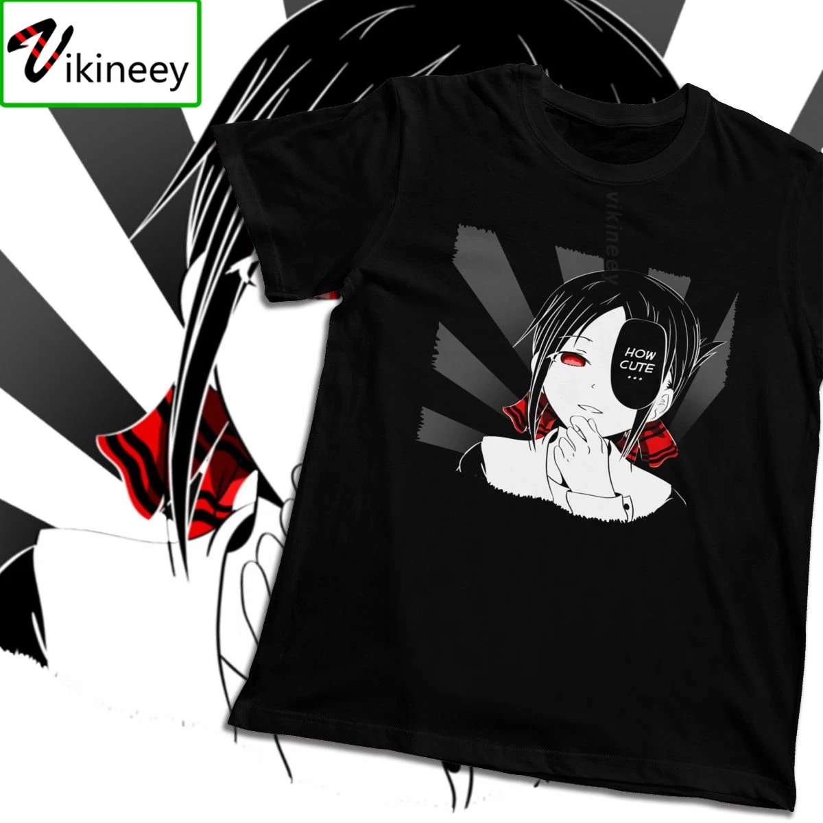 Как мило аниме Kaguya sama Love Is War Shinomiya Homme футболка для Camisas летняя крутая мужская