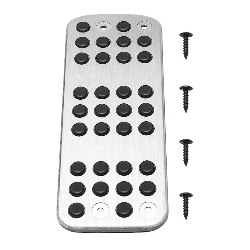 1 Set Car Foot Rest Pedal Vehicle Sport Rest Foot Footrest Pedal For Peugeot 206 206CC Aluminum Auto Car Accessories NEW