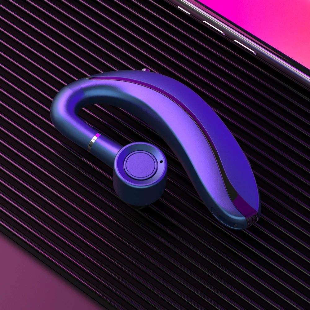 Hot Q10 bluetooth 5 0 long standby earphone Ear Hook wireless headphones waterproof 300mAh Headset PK V9
