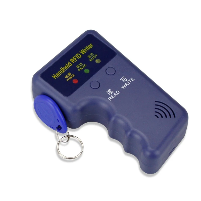 Ручной 125 кГц RFID Дубликатор Ключ Копир ридер писатель ID карта Cloner программатор с 10