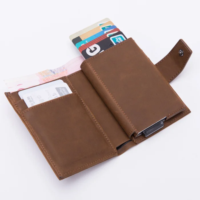 New Style Wallet Case with Card Holde PU Leather Card Slots Case Durable Shockproof Cover Multifunctional