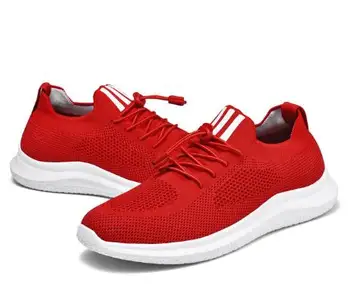 

2020 Autumn Tennis Jogging Sport High Comfort Running Shoes for Men Breathable Lace Up Walking Athletic Gym