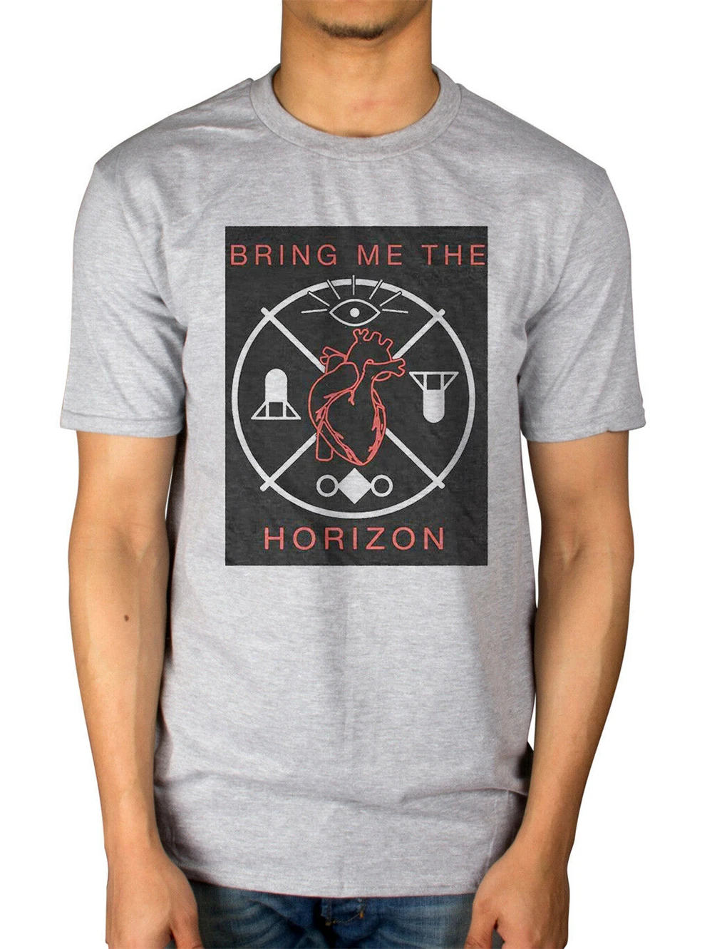 Bring Me The Horizon Heat Amp Symbol футболка для мужчин женщин самоубийц сезон Serpiternal летняя