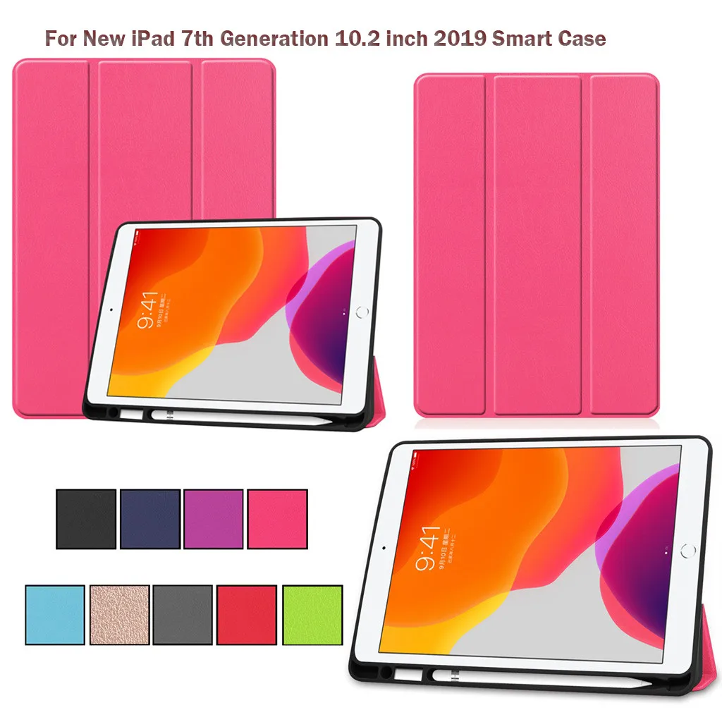 Чехол 50 # для нового iPad 7-го поколения 10 2 дюйма 2019 умный чехол тонкий корпус