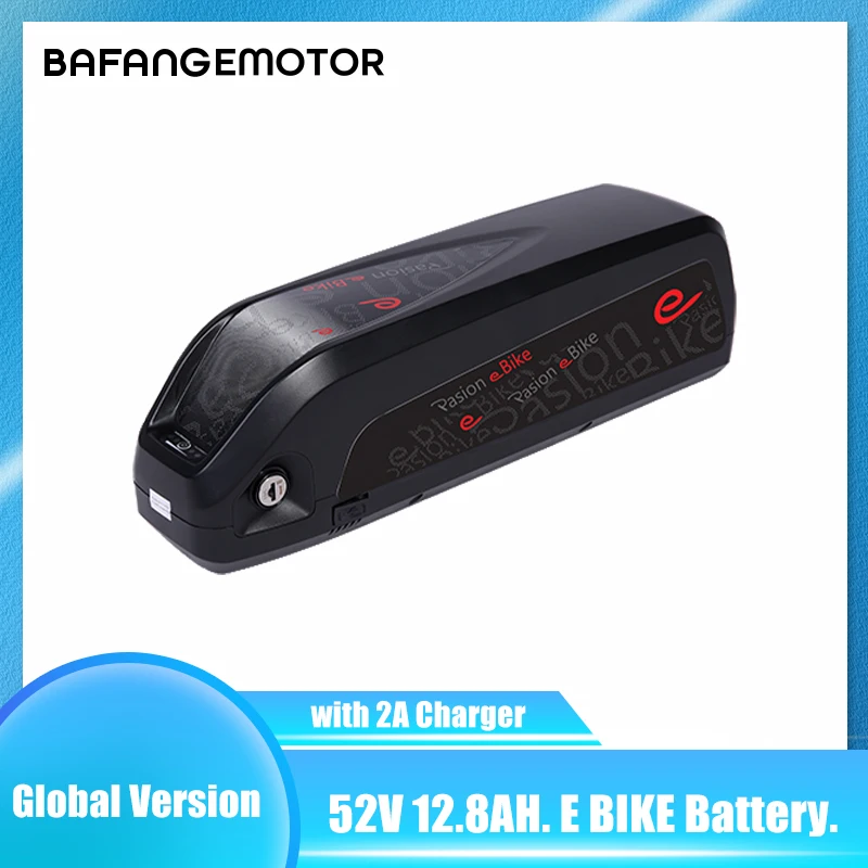 Батарея для электровелосипеда 52V 12.8AH LG 3200mah батарея с зарядным устройством 2A