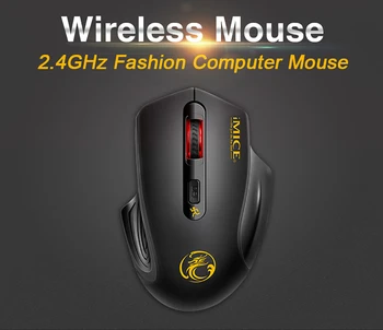 

USB Wireless Mouse 2000DPI Adjustable USB 2.0 Receiver Optical Computer Mouse 2.4GHz Ergonomic Mice For Laptop PC Silent Mouse