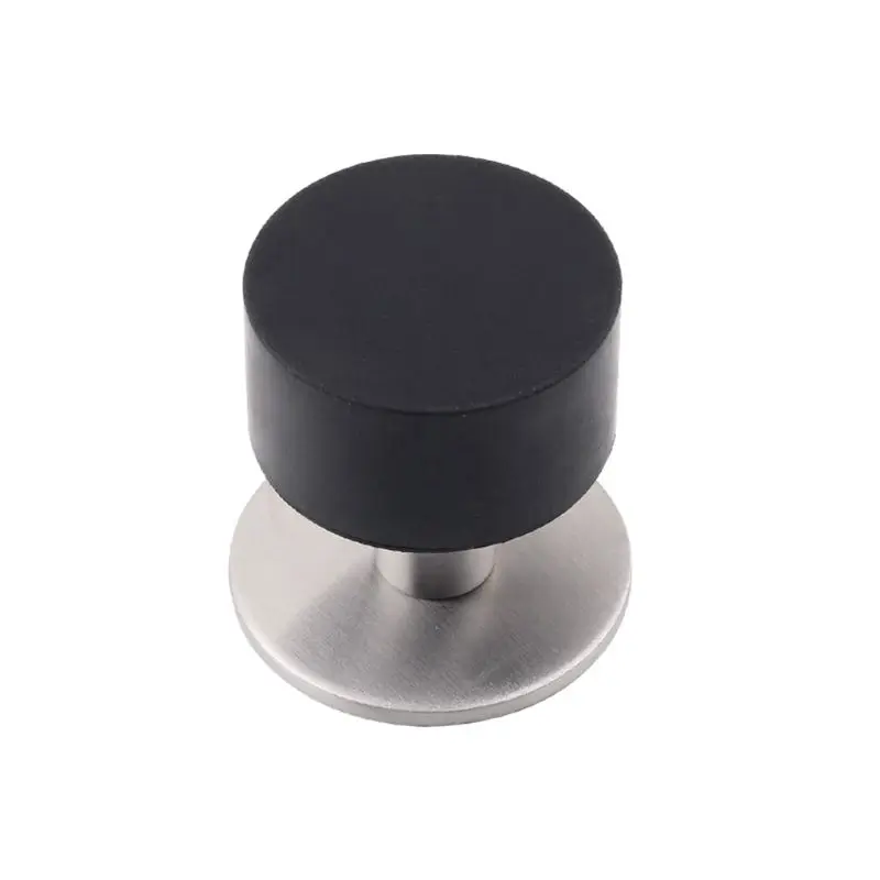 

304 Stainless Steel Wall Mount Door Stopper Anti-collision Rubber Head Doorstop