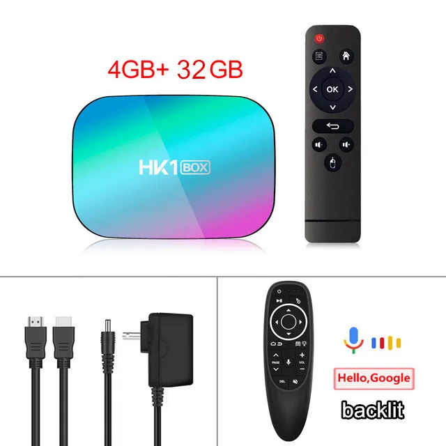 4G32G G10 backlit HK1 коробка 8K Amlogic S905X3 ТВ приставка Android 9,0 4 Гб ОЗУ 32 Гб 64 Гб ПЗУ ТВ приставка 1000 м 2,4/5G Wifi 4 к Youtube Netflix Смарт ТВ приставка - Цвет: 4G32G G10 backlit