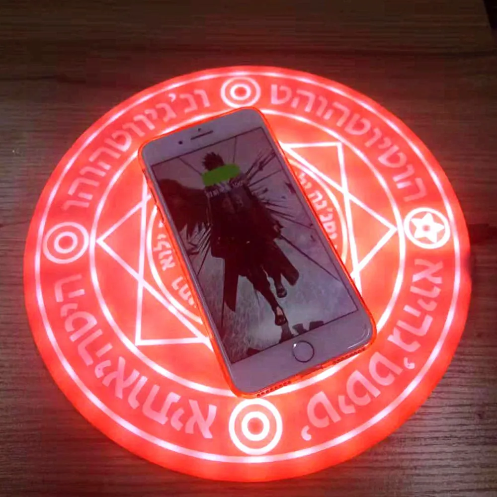 Wireless Charger Glowing Magic | Fast Charging Wireless Charger - 10w  Universal Qi - Aliexpress